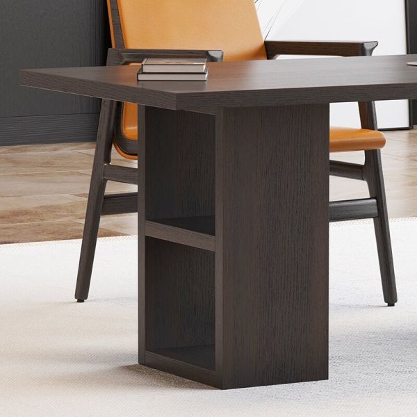 Study Boss Home Office Computer Desk Solid Wood Customized