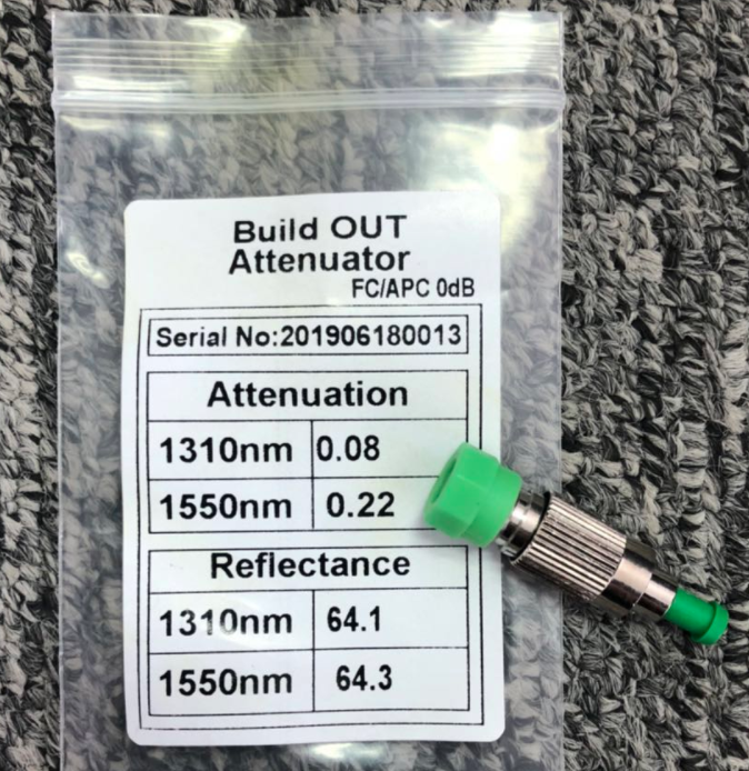FC/UPC Male To FC/APC Female 1310nm Fiber Optic Attenuator