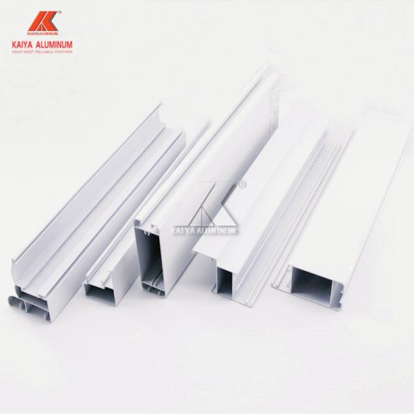 Powder Coating Extrusion Aluminium Sliding Door Profiles T3 Temper