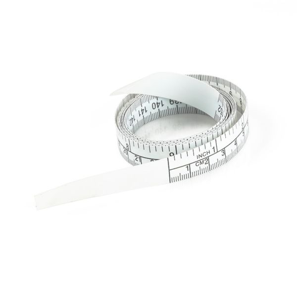 Wintape 60-дюймовый PE не-PVC измерительный счетчик без металлических концов Белая плоская поверхность мягкая измерительная лента