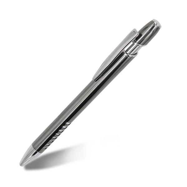 Stylish Press Metal Ballpoint Pen Click Soft Touch Promotional Aluminum Ball Pen