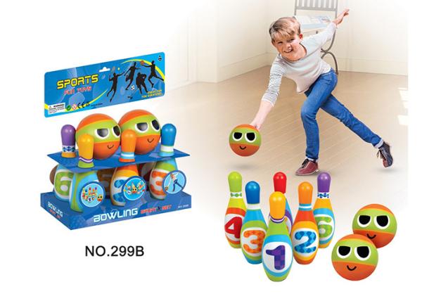 7  Foam Material Kids Bowling Play Set Children's Play Toys Indoor Sports Age 2