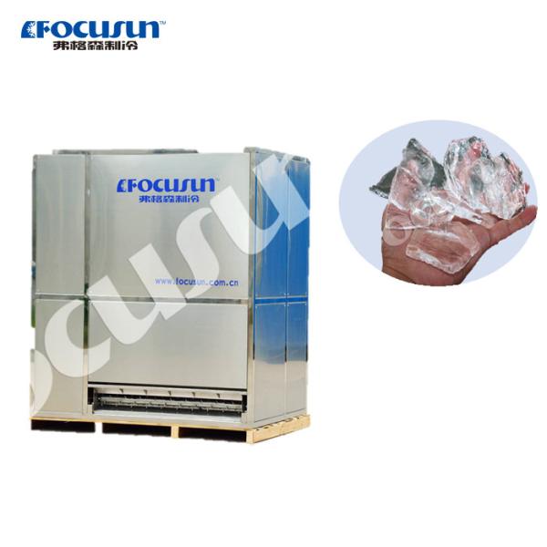 Stainless Steel/Galvanized Steel Material 20 000kg Plate Ice Making Plant for Industrial