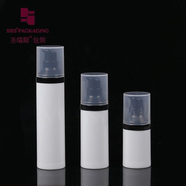 15ml 30ml 50ml Empty PP Plastic Translucent Recyclable Foundation Airless Plastic Pump Bottles