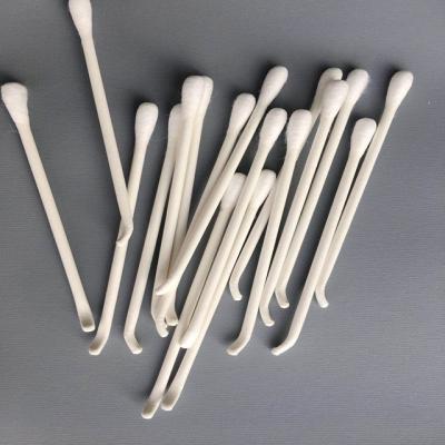 orelha 200pcs do banheiro de 12mm/cotonetes algodão de bambu do saco