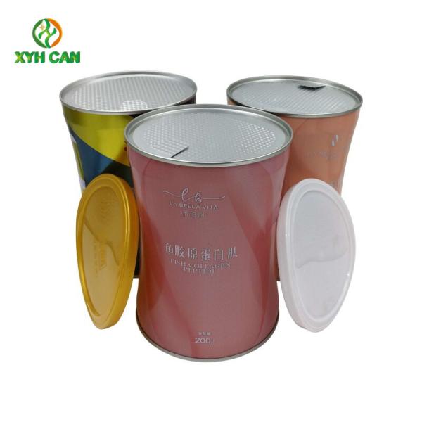 Pó de leite Tin Can para o pó de leite de Nestle Nido com a colher de dobramento plástica