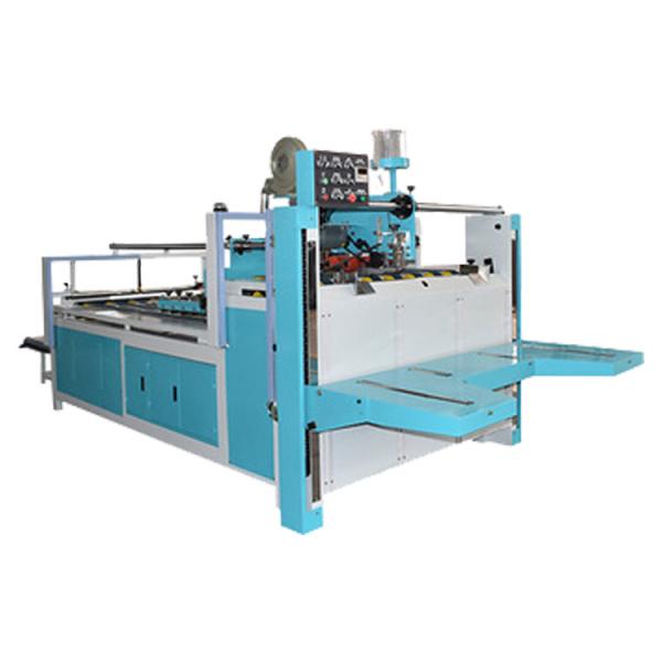 Semi Automatic Carton Folder Gluer Machine / One Piece Box Folder Gluer Machine ZXJ2600