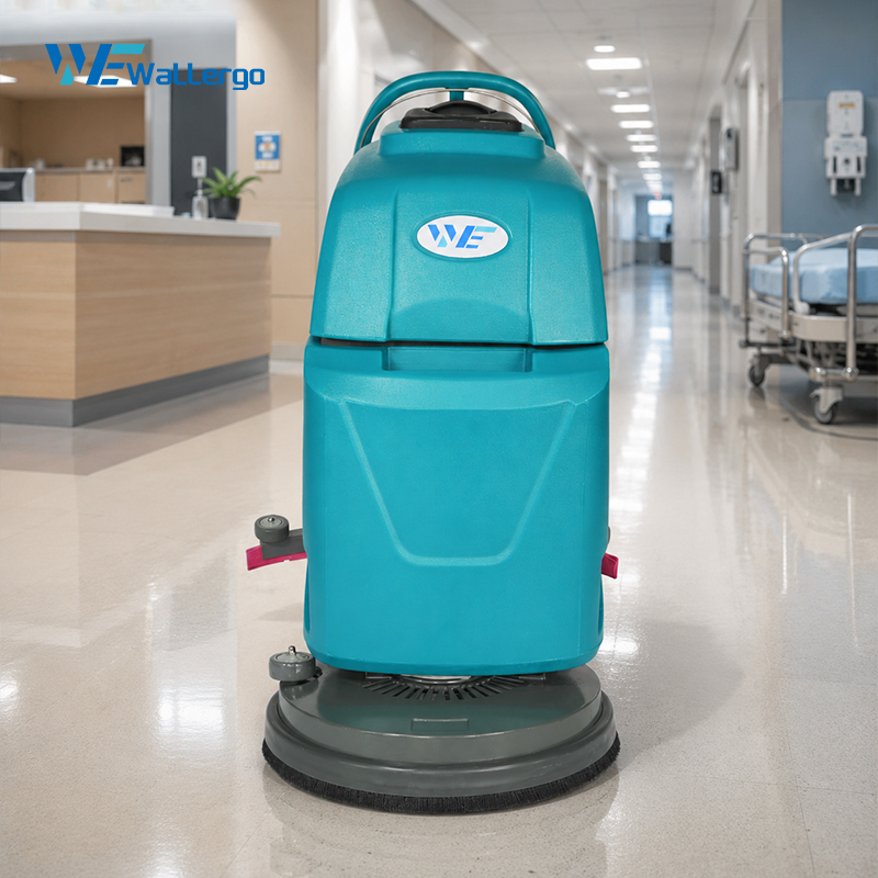 High Quality Electric Floor Scrubber CE Certification Commercial Cleaning Equipment Suitable for Factory Warehouse