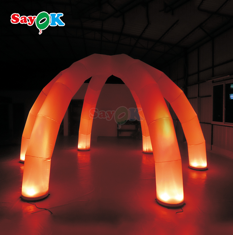 Portable Exhibition Marquee Inflatable Tent Custom Dome Spider Tent Advertising Inflatable Spider Tent for Outdoor Event