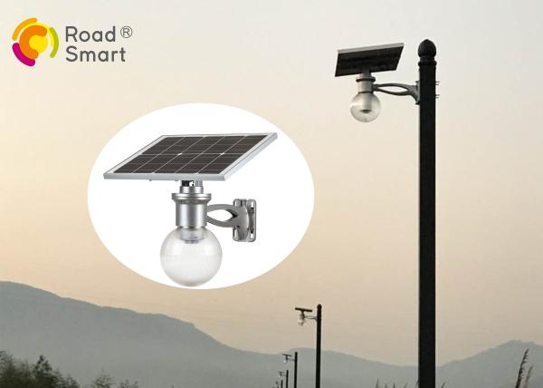 160lm/w  Solar LED Street Light With Timer And Microwave Motion Sensor For  Garden