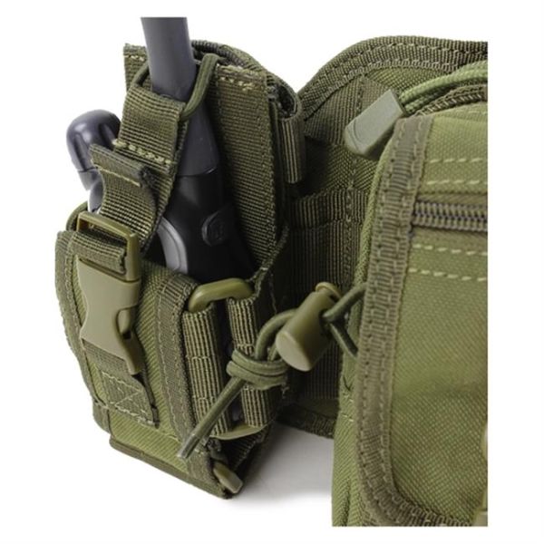 Flashlight Molle Magazine Pouches / Triple Magazine Pouch Leg Rig