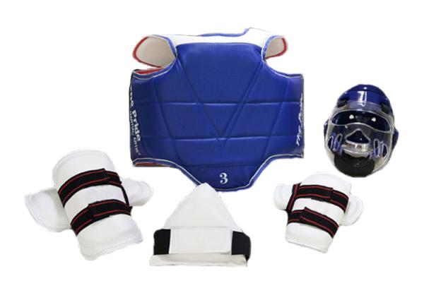 S M L XL XXL  Taekwondo Chest Guard Martial Arts Training Equipment