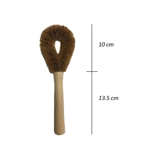 Sisal Household Cleaning Brushes 23.5cm Natural Kitchen Scrub Brush