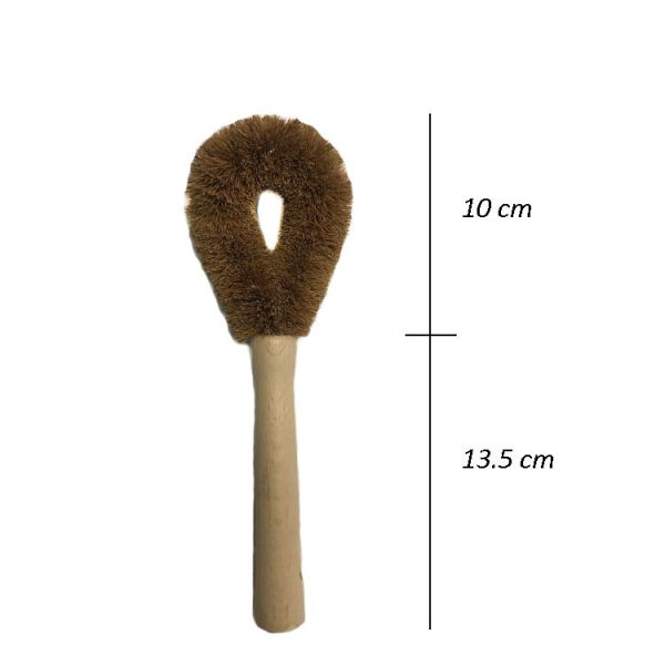 Чистка домочадца сизаля чистит 23.5cm щеткой естественная кухня Scrub щетка