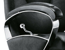 Custom Leather Classic Salon Barber Chair Recline Backrest , 2*71.5*95-114cm