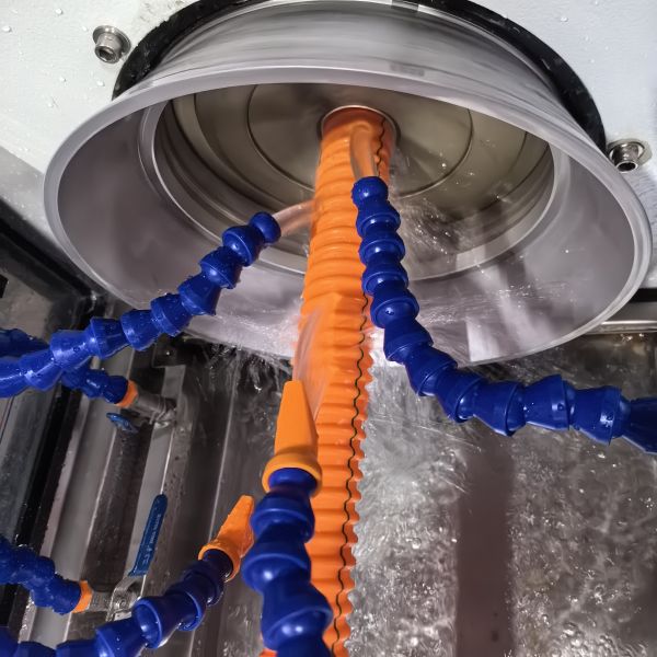 Automatic PE Carbon Corrugated Spiral Pipe Extruder Flexible Electrical Conduit Pipe Manufacturing Machine