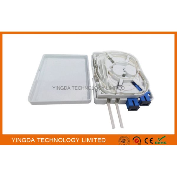 プラスチック繊維光学の終了箱の壁のソケット 2 の港 SC 86 のタイプ