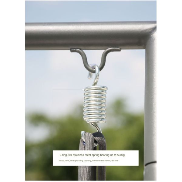 Patio 3 Person Metal Porch Swing