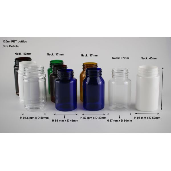 Customized Amber Color Medicine Pill Bottles For Pharmaceutical Packaging