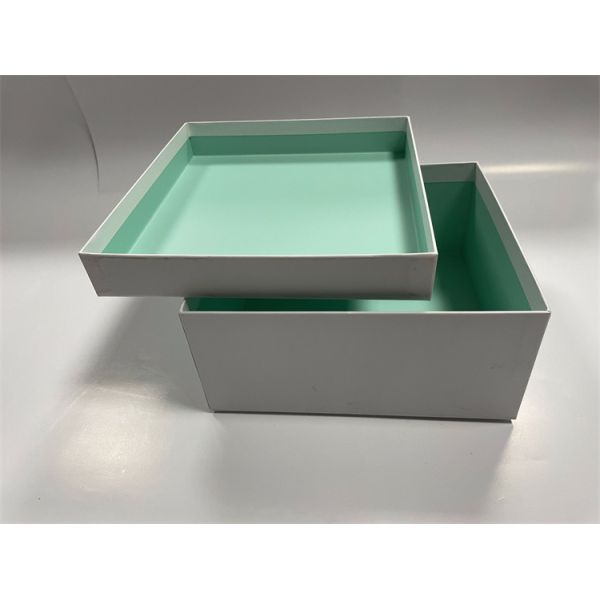 Young Style Electronics Packaging Box Light Blue Custom Rigid Paper Box