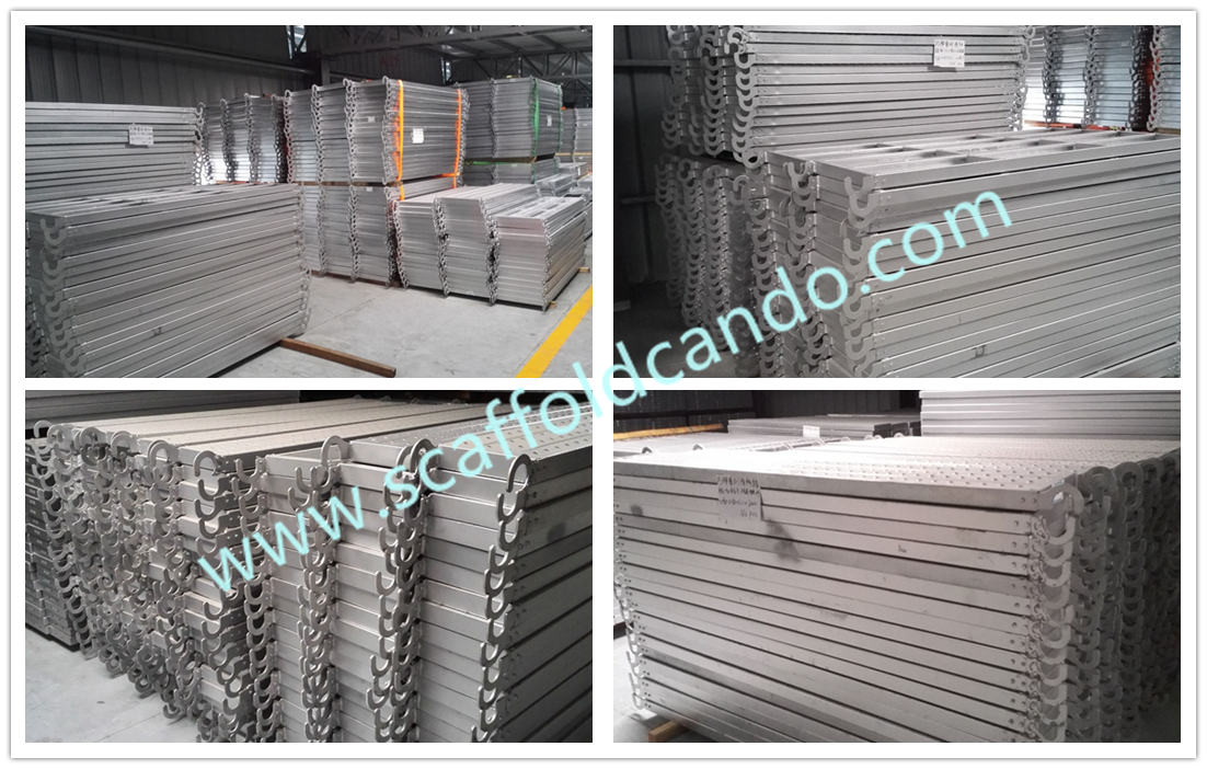Good seller scaffolding galvanized catwalk hook planks 900-2400mmL with thickness 0.9-1.8mm Q235 for scaffolding system