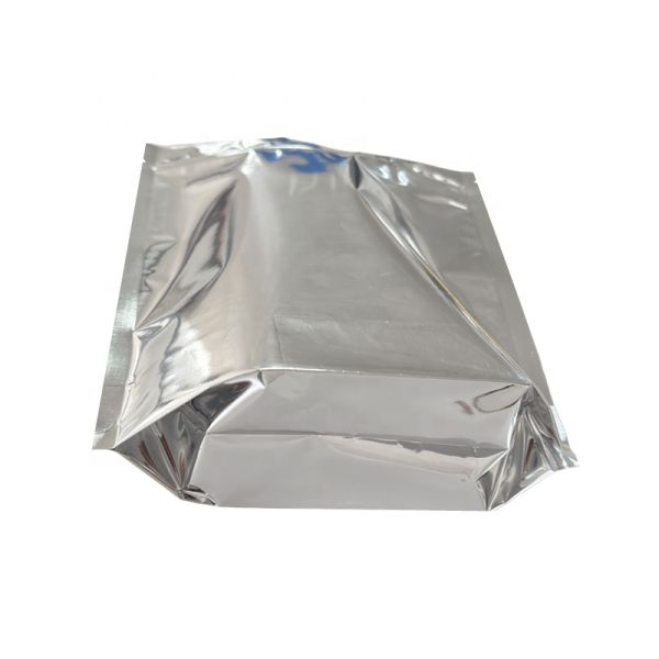 Пластмассовая серебряная алюминиевая фольга стоящие рюкзаки с молниеносными сумками