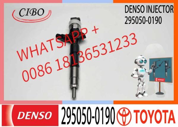 295050-0190 23670-0L100 Injector Nozzle Diesel Engine Components Hilux 1KD-FTV 3.0L Hilux 2KD-FTV 2.5L