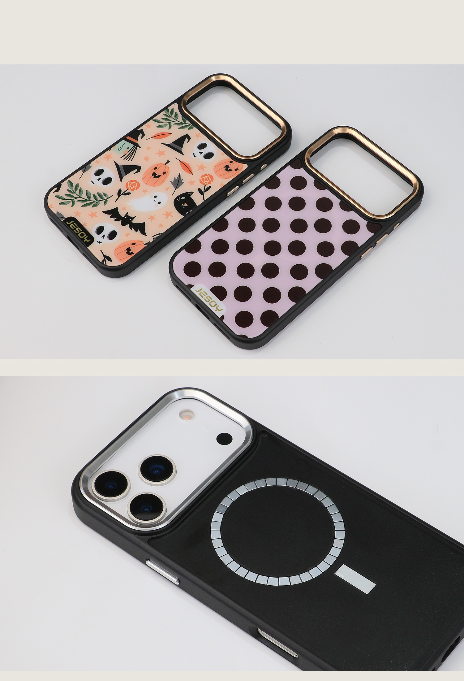 Customizable UV Printing Mobile Phone Case with 3-Meter Drop Protection and Magnetic N52 Strong Magnets