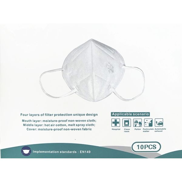 Anti Haze N95 Earloop Mask Breathable For Personal Care / Medical Examination