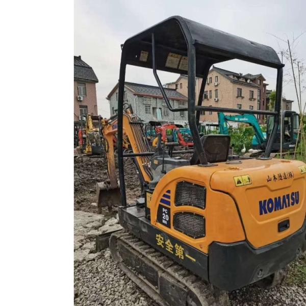 Original Cheap Used Komatsu Excavator PC20 Komatsu Diggers Secondhand Excavators