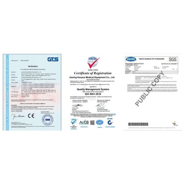 Medical Products Accessories Bedrails For Medicall Bed White Color PP Side Rails For Hospital Bed Parts