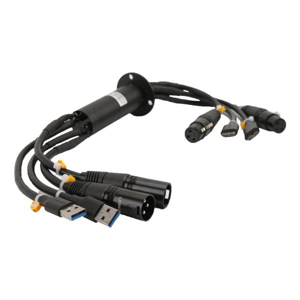 36 Circuit HDMI USB3.0 Slip Ring for HD Video Transmission