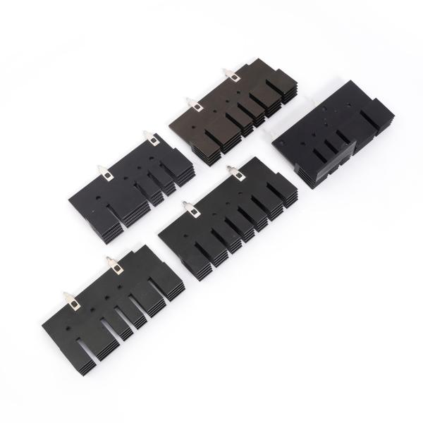 OEM Custom CNC Machining Aluminum Profile Extruded Aluminum Heatsink for Server