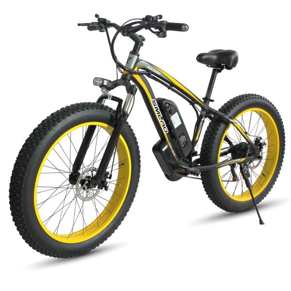 Fat Tire E-Bike 1000W Motor 17.5AH S/\MSUNG Lithium Battery Electric Bike Drop Shipping Available SMLRO XDC600 26x4.0 inch