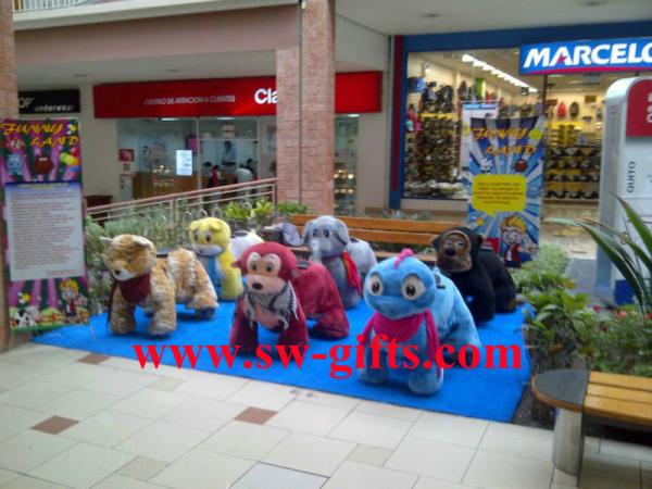 China plush toys factory stuffed toys manufacture tiger animal rides gifts