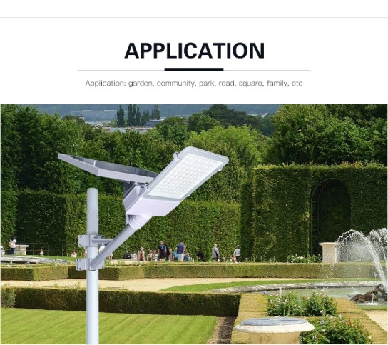 1600 Lm LED 30 Watt Die Cast Aluminum Solar Street Lamp