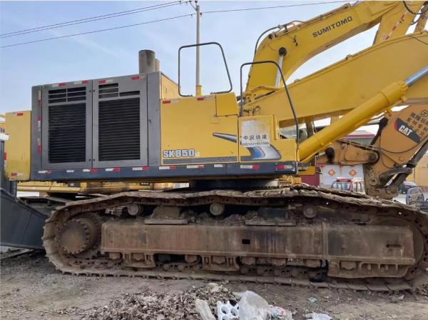 Kobelco SK850LC Second Hand Mini Diggers With Bucket Capacity 4.8-5.4 M3