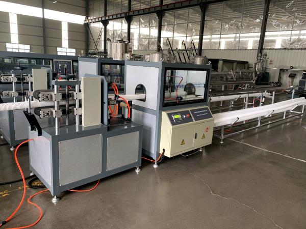 Get the Best Corrugated Pipe Manufacturing Equipment with 1 Year Gurantee and Speed Of Line 0.6-3m/min