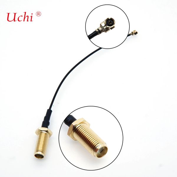 WiFi Antenna Booster With 15cm 6inch 1.13mm RP-SMA Female To UFL Coaxial Cable Communication Cables