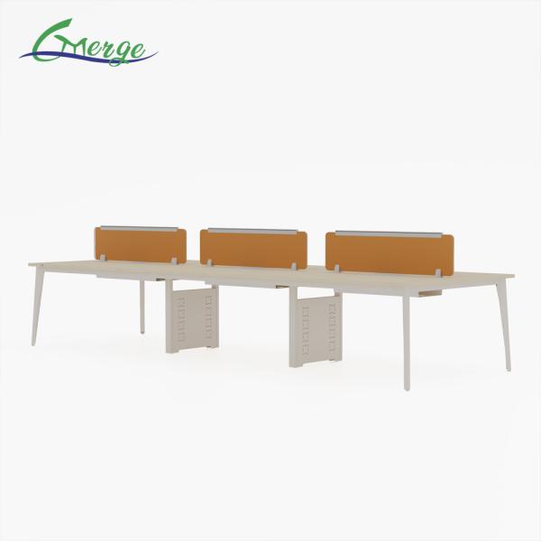 Productive Metal Open Space Workstation of Office with Customizable Compartment Options