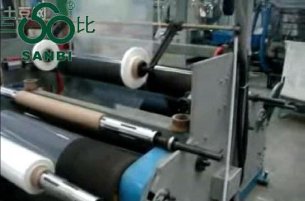 Double Winder Multilayer Blown Film Extrusion with Rotary Die Head