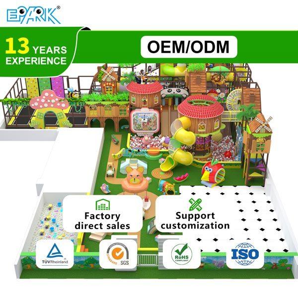 Full Set Indoor Playground Children's Party Play Area Soft Playground Park