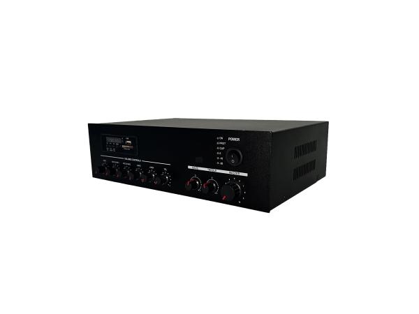 Professional PA Mixer Amp 60W Audio Amplifier High Temp Resistance