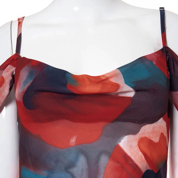 Sling High Waist Women's Beachwear Dresses