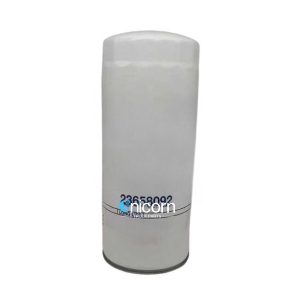 High-quality Glass Fiber Oil Filter 23658092 for with 6 Months Warranty 23658092