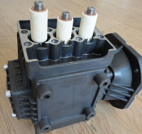 FLOWMONSTER high effective washer pump 3WZ-2014CA Nickel plated high pressure triplex plunger pump 200Bar 19LPM