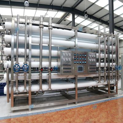 Machine à eau pure RO à une étape stable de 10 m3/h pour l'approvisionnement en eau de la chaudière