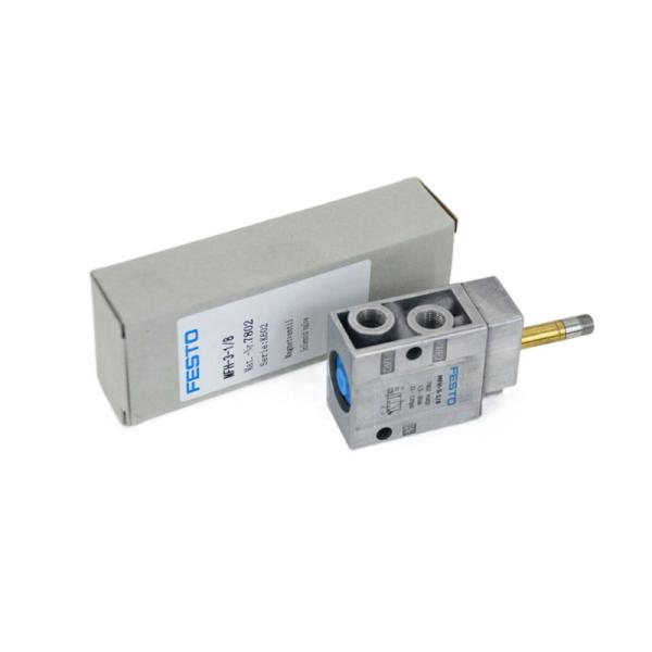 Festo MFH-3-1/8 7802 Valve, Tiger Classic, 3/2 closed mech spr, G 1/8 female, 1.5-8 bar