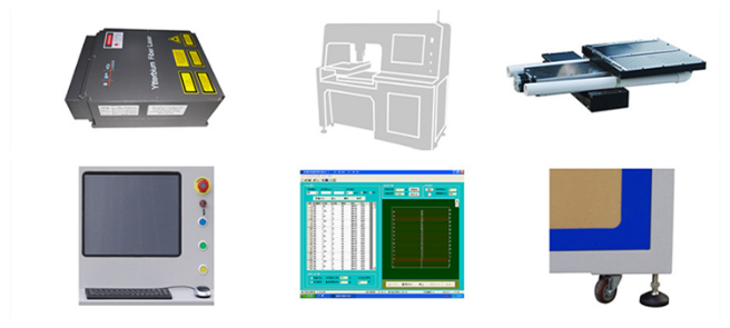 Полностью стальной 350 × 350 мм широкоформатный лазерный интегрированный гравировальный станок