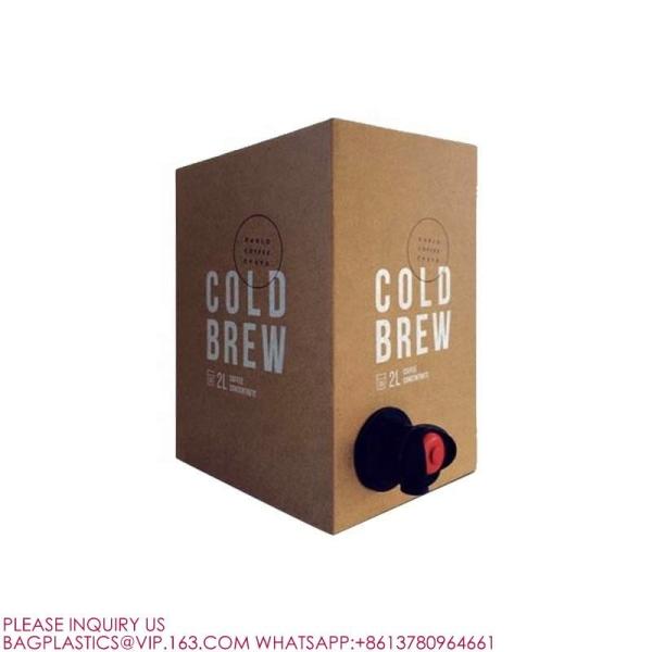 Refillable 5L 20L 20 L Litre Plastic Aluminium Foil Coffee Aseptic Bib Bag In A Box Bags